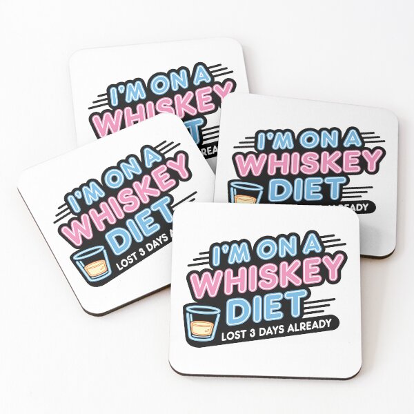 Item preview, I'M ON A WHISKEY DIET. Version 2 designed and sold by ArthousePromos.
