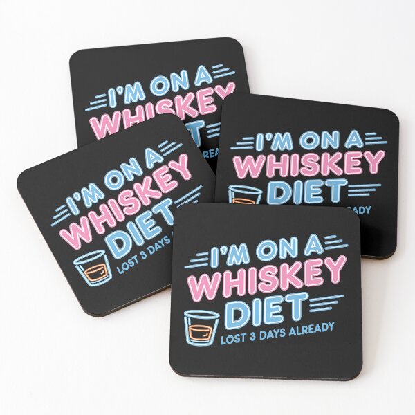 Item preview, I'M ON A WHISKEY DIET. Version 1 designed and sold by ArthousePromos.