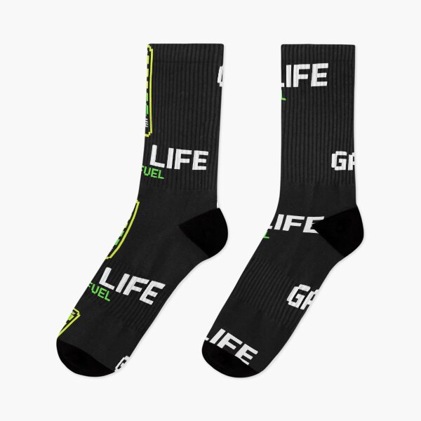 Item preview, Gamer Life Needs Fuel – Pixel Battery Back Design designed and sold by All Creative Designer.