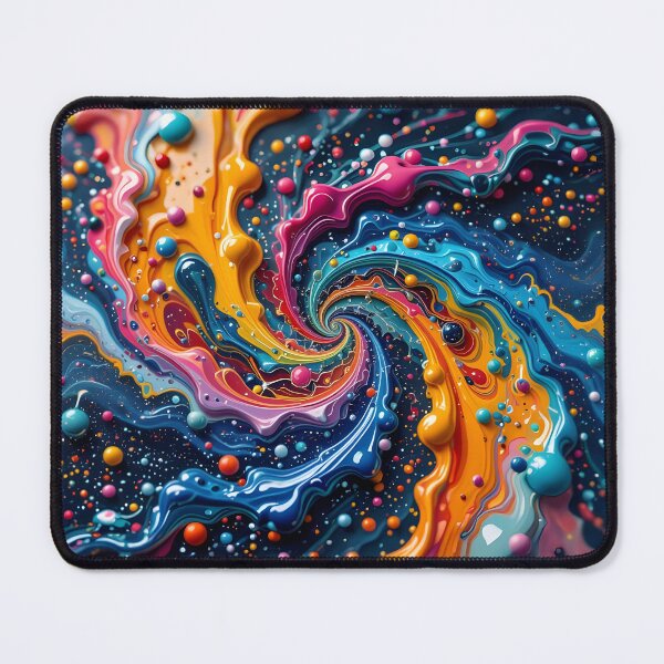 Item preview, Psychedelic 2D Paint Swirl on Canvas designed and sold by DMT-FM.
