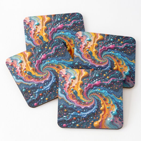 Item preview, Psychedelic 2D Paint Swirl on Canvas designed and sold by DMT-FM.