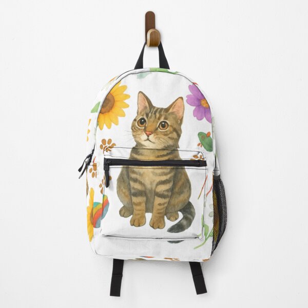Item preview, Cute brown tabby cat designed and sold by mayhaku.