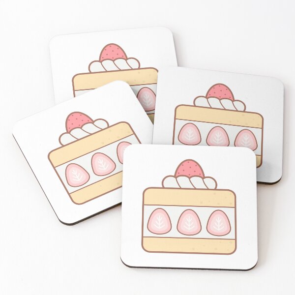Item preview, Cute Strawberry Fresh Cream Fruit Cake Hand Drawn Element designed and sold by nuchz.
