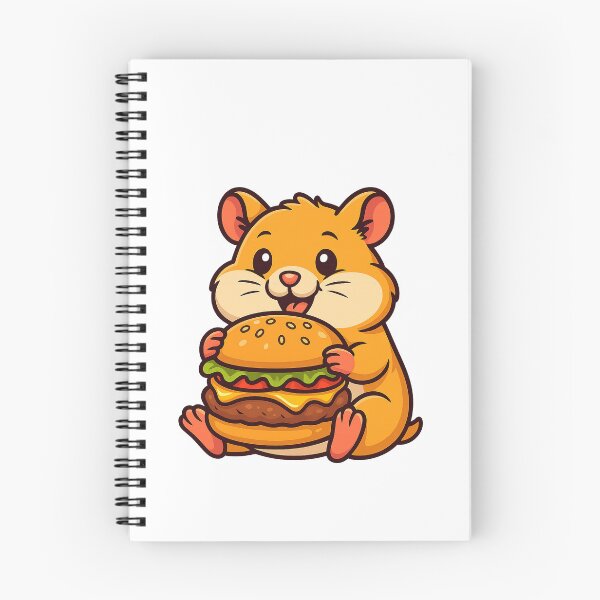 Item preview, Hamster Eating Hamburger designed and sold by k3rstman1.