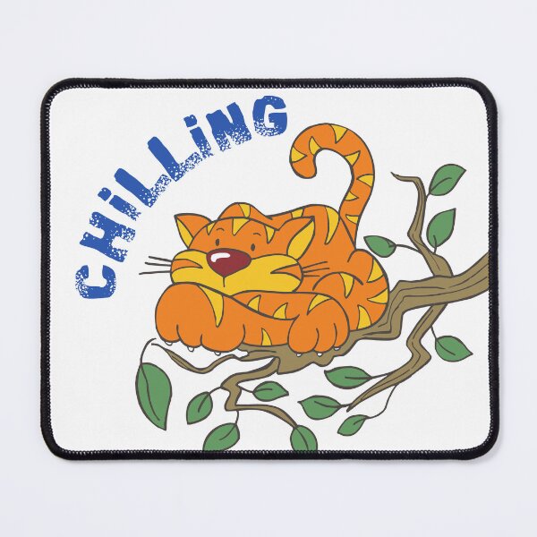 Item preview, A little tiger sleeps on a branch. designed and sold by montip-shop.