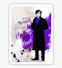 Sherlock Holmes (Phenomena) Sticker