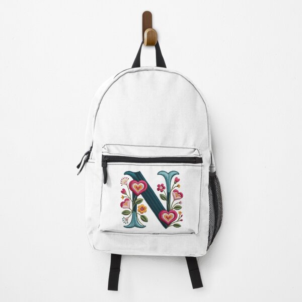 Item preview, Monogram Botanical N designed and sold by Interrupt Art.