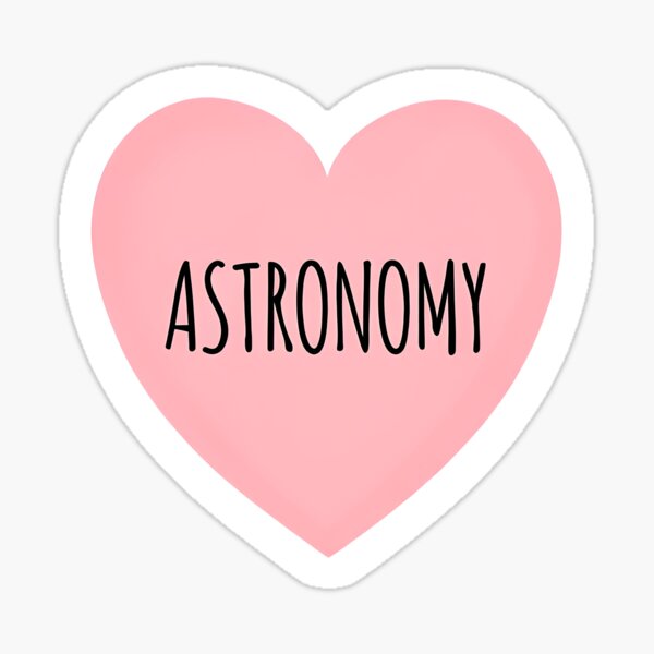 Item preview, I Heart Astronomy  designed and sold by CharmStudio.