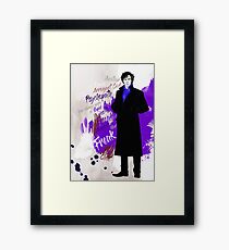 Sherlock Holmes (Phenomena) Framed Print