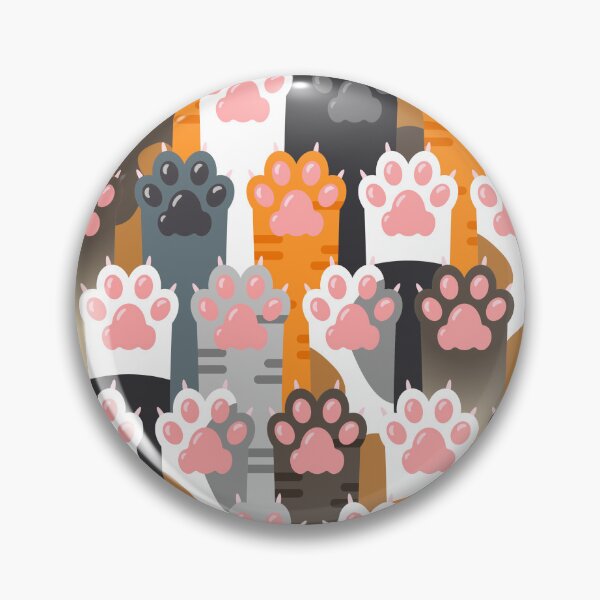 Item preview, Cat bean toes, the purr fect pet animal print designed and sold by Joan and Rose.