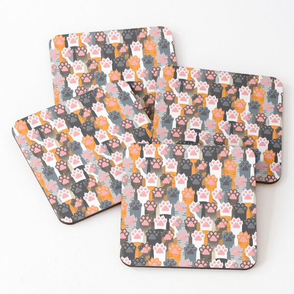 Item preview, Cat bean toes, the purr fect pet animal print designed and sold by Joan and Rose.