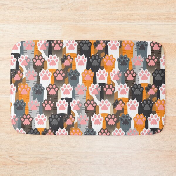 Item preview, Cat bean toes, the purr fect pet animal print designed and sold by Joan and Rose.