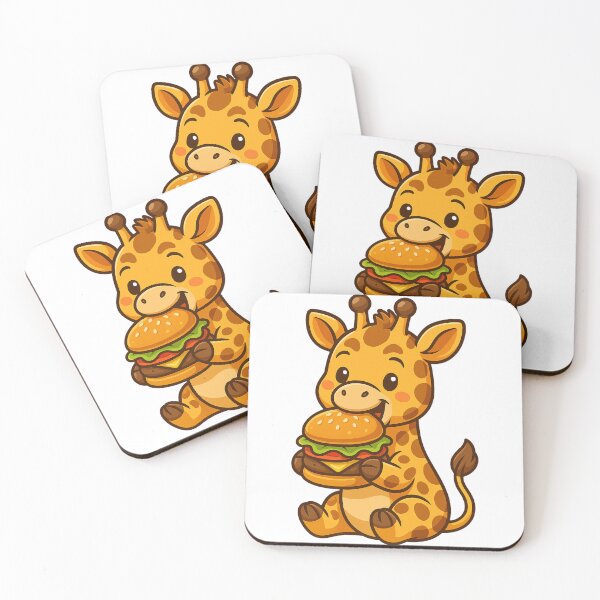 Item preview, Giraffe Eating Hamburger designed and sold by k3rstman1.