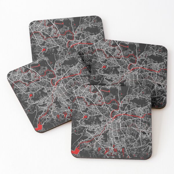 Item preview, Pune City Map of Maharashtra, India - Oriental designed and sold by deMAP.
