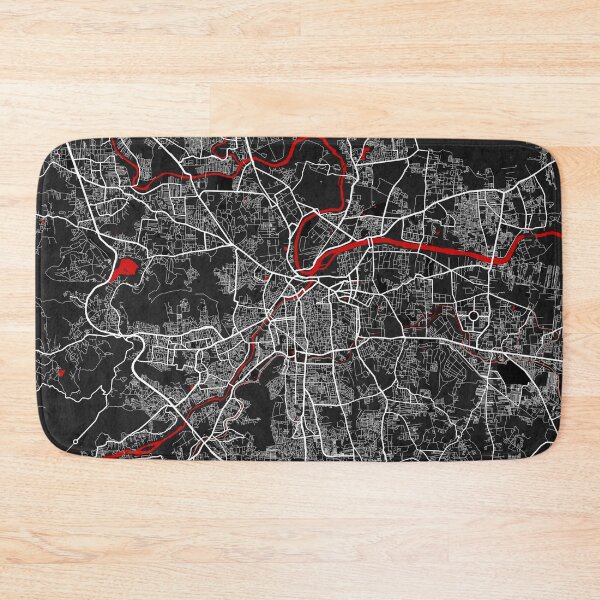 Item preview, Pune City Map of Maharashtra, India - Oriental designed and sold by deMAP.