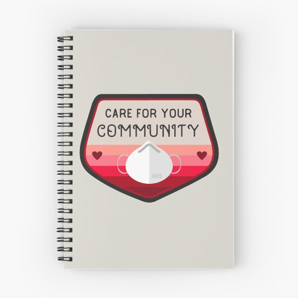 Item preview, Care for your community, n95 mask designed and sold by Joan and Rose.