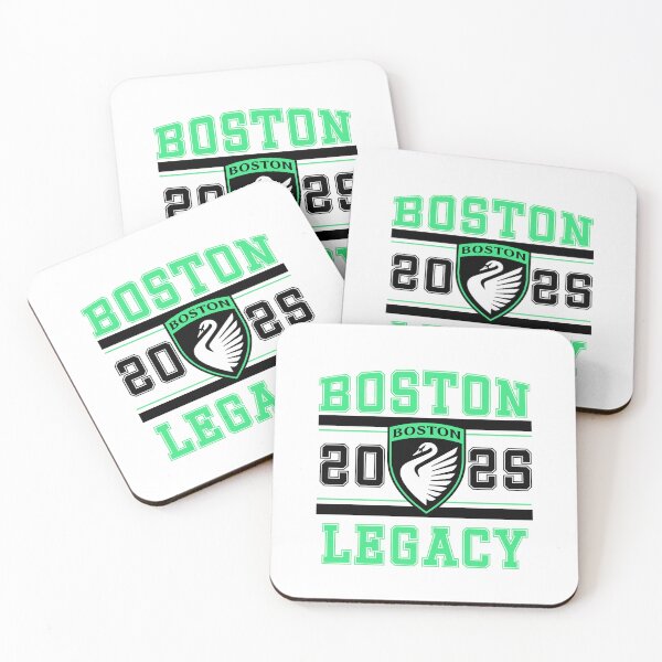Item preview, Logotipo vintage de la NWSL del Boston Legacy FC designed and sold by coffeepolicy.