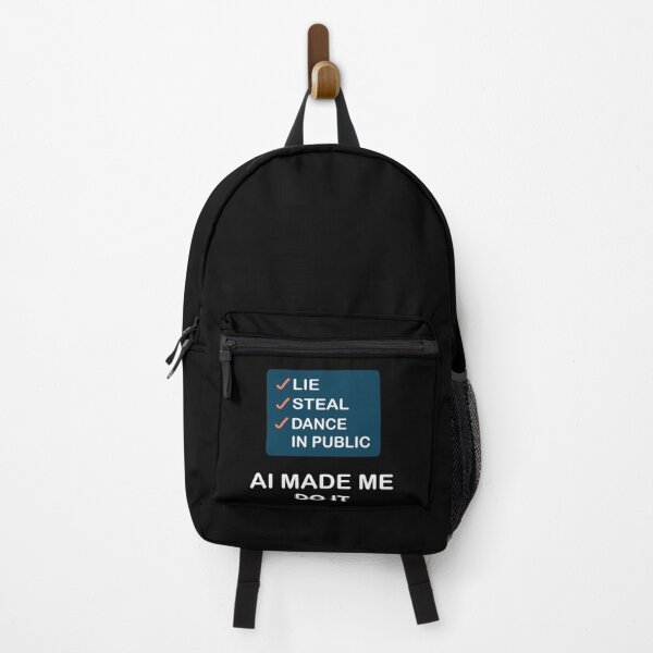 Item preview, AI Made Me Do It… All of It – Hologram Assistant Humor designed and sold by Sarcastic designs.