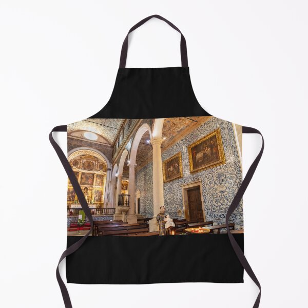 Item preview, Inside Church of Santa Maria in Óbidos Castle Village Portugal designed and sold by PsychoAlien.com.