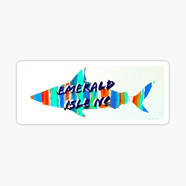 EMERALD Isle NC Sticker