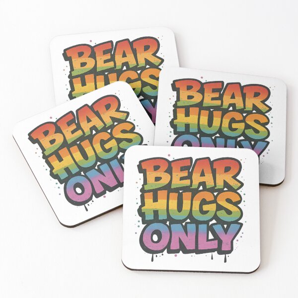 Item preview, Bear Hugs Only – Bold Pride Design designed and sold by Haus Of Sin.