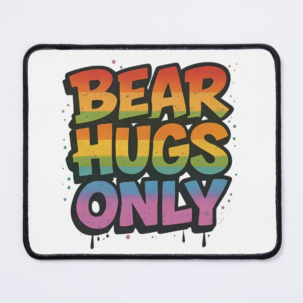 Item preview, Bear Hugs Only – Bold Pride Design designed and sold by Haus Of Sin.
