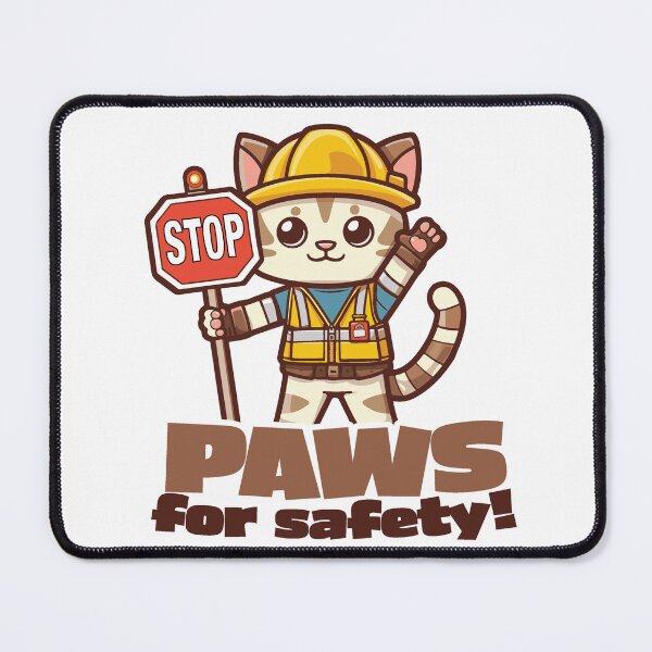Item preview, Paws for Safety designed and sold by SquishyKitkat.