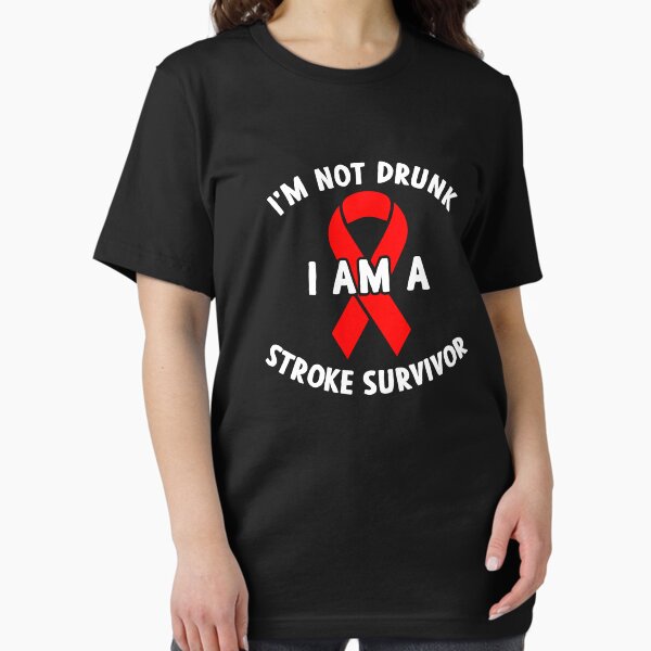 Item preview,  I'm Not Drunk I Am A Stroke Survivor - Funny Stroke Survivor Gift designed and sold by indiranoizia.