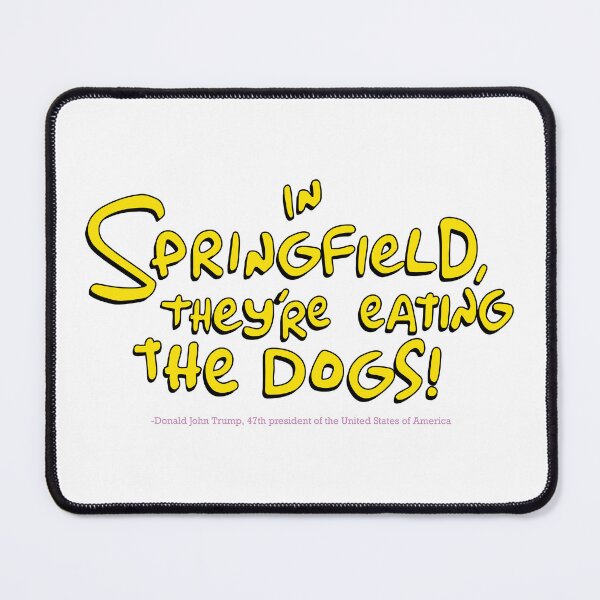 Item preview, In Springfield They’re Eating the Dogs – Simpsons Satire designed and sold by grimpicture.