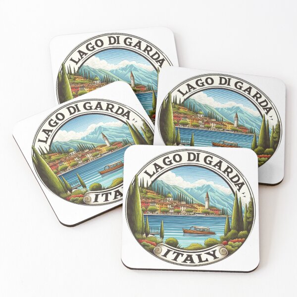 Item preview, Lake Garda Italy Travel Art designed and sold by clintang.