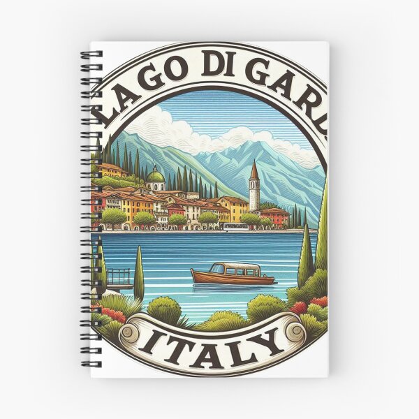 Item preview, Lake Garda Italy Travel Art designed and sold by clintang.