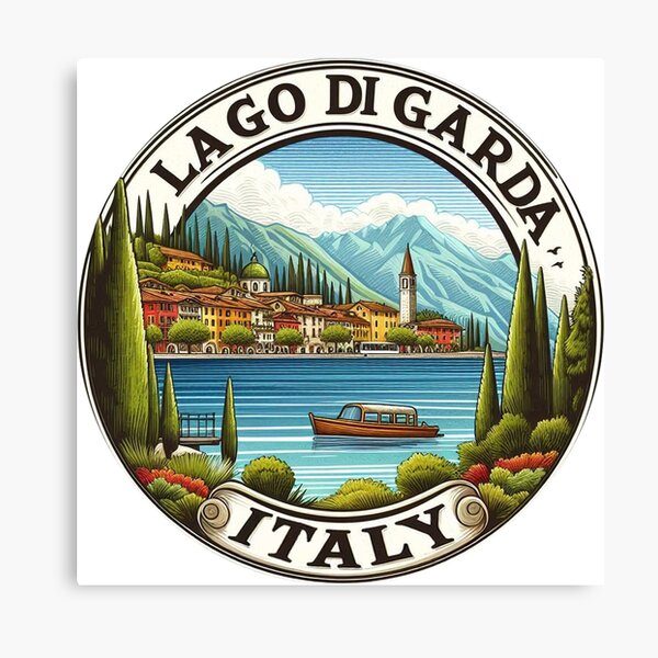 Item preview, Lake Garda Italy Travel Art designed and sold by clintang.