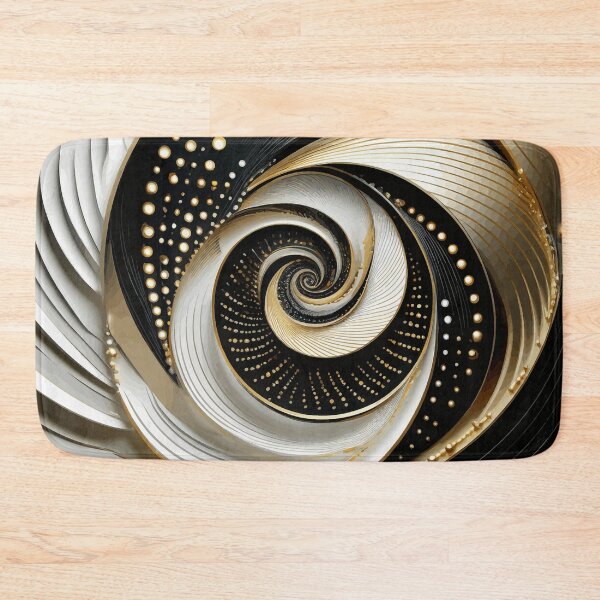 Item preview, Colorful Abstract Fibonacci Art 138 designed and sold by Vicky Brago-Mitchell®.