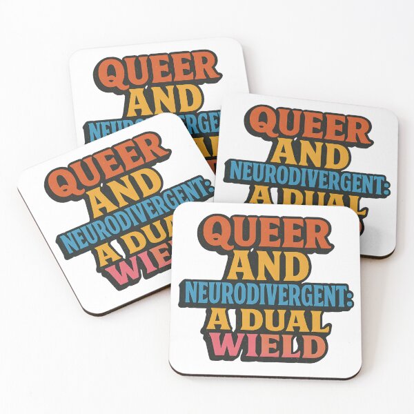 Item preview, Queer And Neurodivergent: A Dual Wield designed and sold by Haus Of Sin.