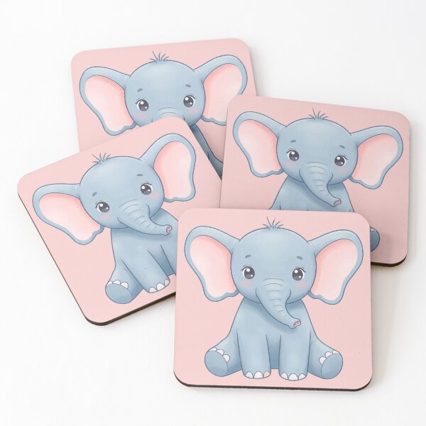 Item preview, Kawaii Baby Elephant designed and sold by Cherry Dreams.