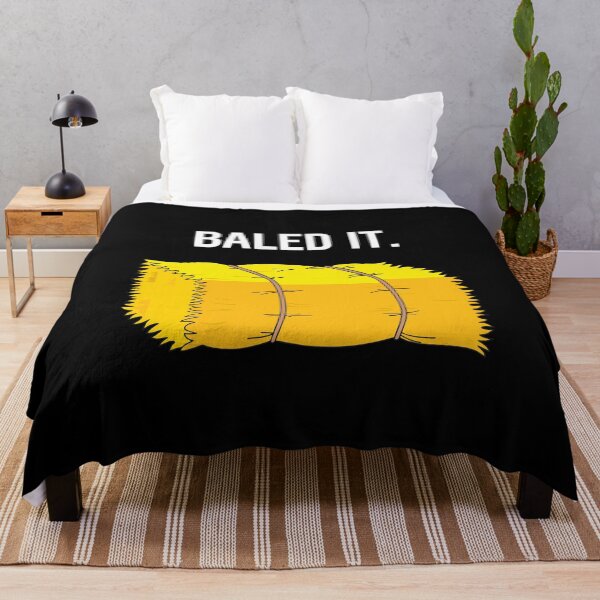 Item preview, Baled It - Funny Farm Joke Hay Bale Pun designed and sold by dantixebiana.