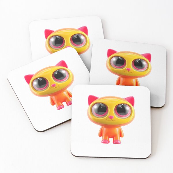 Item preview, Copy of Kawaii Cartoon Cat with Sparkling Eyes designed and sold by IssaraStudio.