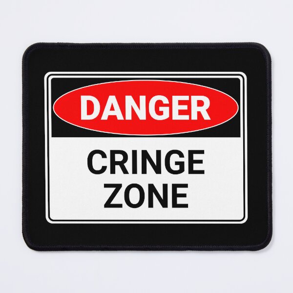 Item preview, Danger: Cringe Zone designed and sold by mr-k-store.
