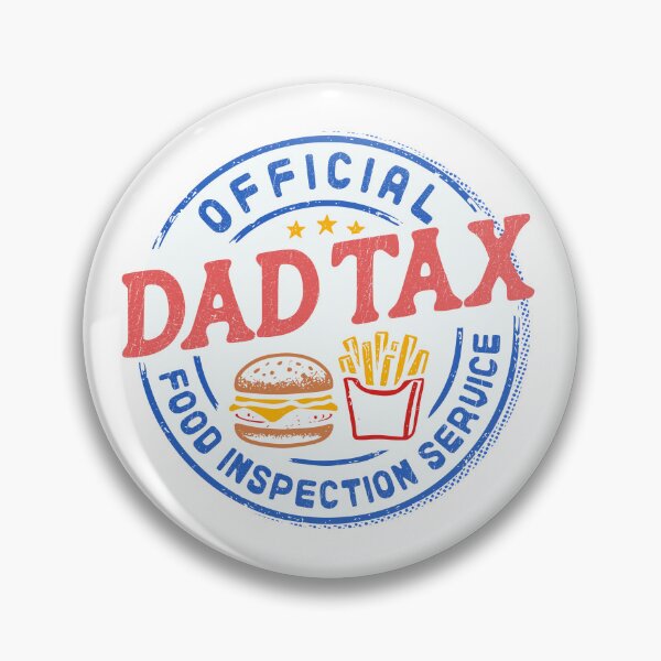 Item preview, Official Dad Tax (white tee) designed and sold by ParadoxoMario.