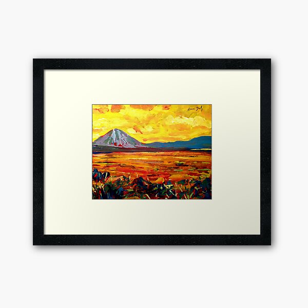 Errigal (County Donegal, Ireland) Framed Art Print