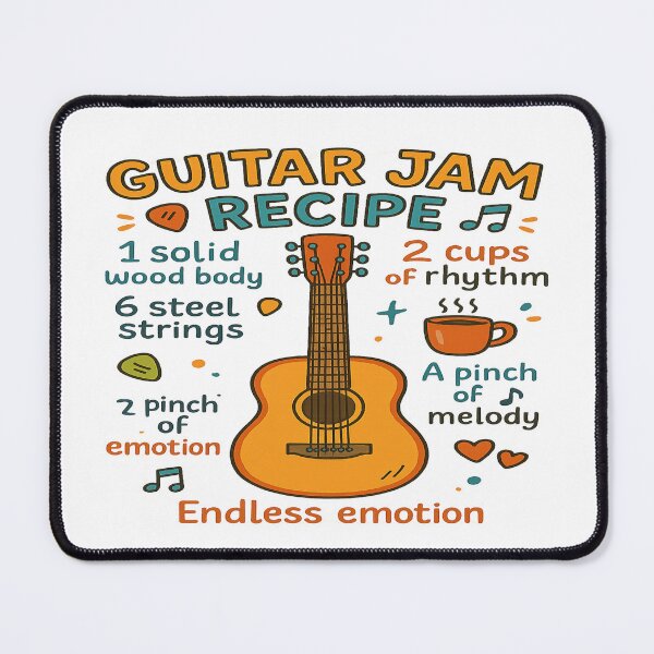 Item preview, Guitar Jam Recipe designed and sold by Globalcitytees.