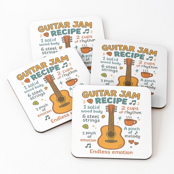 Item preview, Guitar Jam Recipe designed and sold by Globalcitytees.