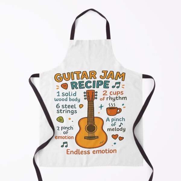 Item preview, Guitar Jam Recipe designed and sold by Globalcitytees.