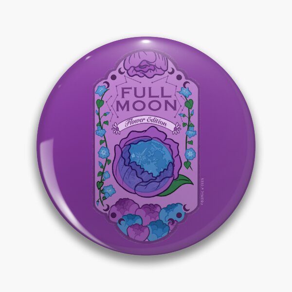 Item preview, Full Moon Flower Edition designed and sold by CosmicNCozy.