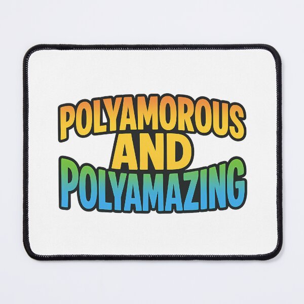 Item preview, Polyamorous And Polyamazing – Rainbow Design designed and sold by Haus Of Sin.