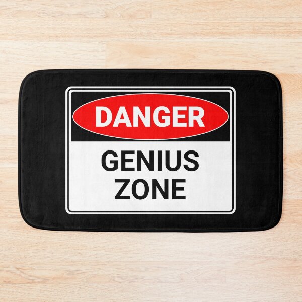 Item preview, Danger: Genius Zone designed and sold by mr-k-store.