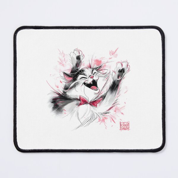Item preview, Cartoon Cat Waving Paw designed and sold by IssaraStudio.