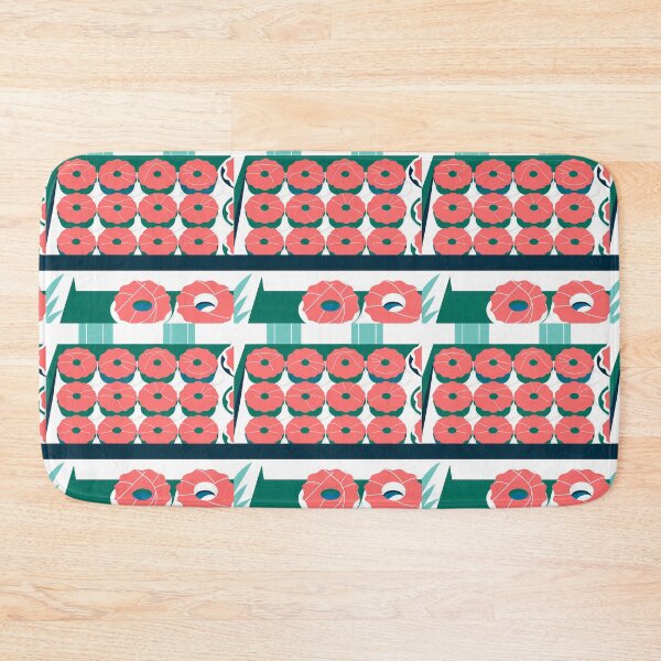 Item preview, Rows of Vibrant Donuts in Bakery Display designed and sold by ART ATTACK ZONE.