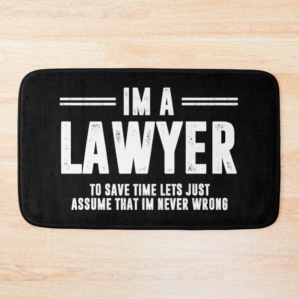 Item preview, Im A Lawyer - Funny Law Student Attorney Costume designed and sold by xhearalisa.