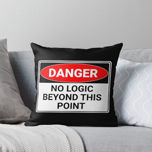 Item preview, Danger: No Logic Beyond This Point designed and sold by mr-k-store.